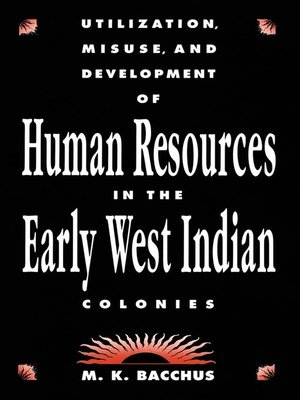 cover image of Utilization, Misuse, and Development of Human Resources in the Early West Indian Colonies